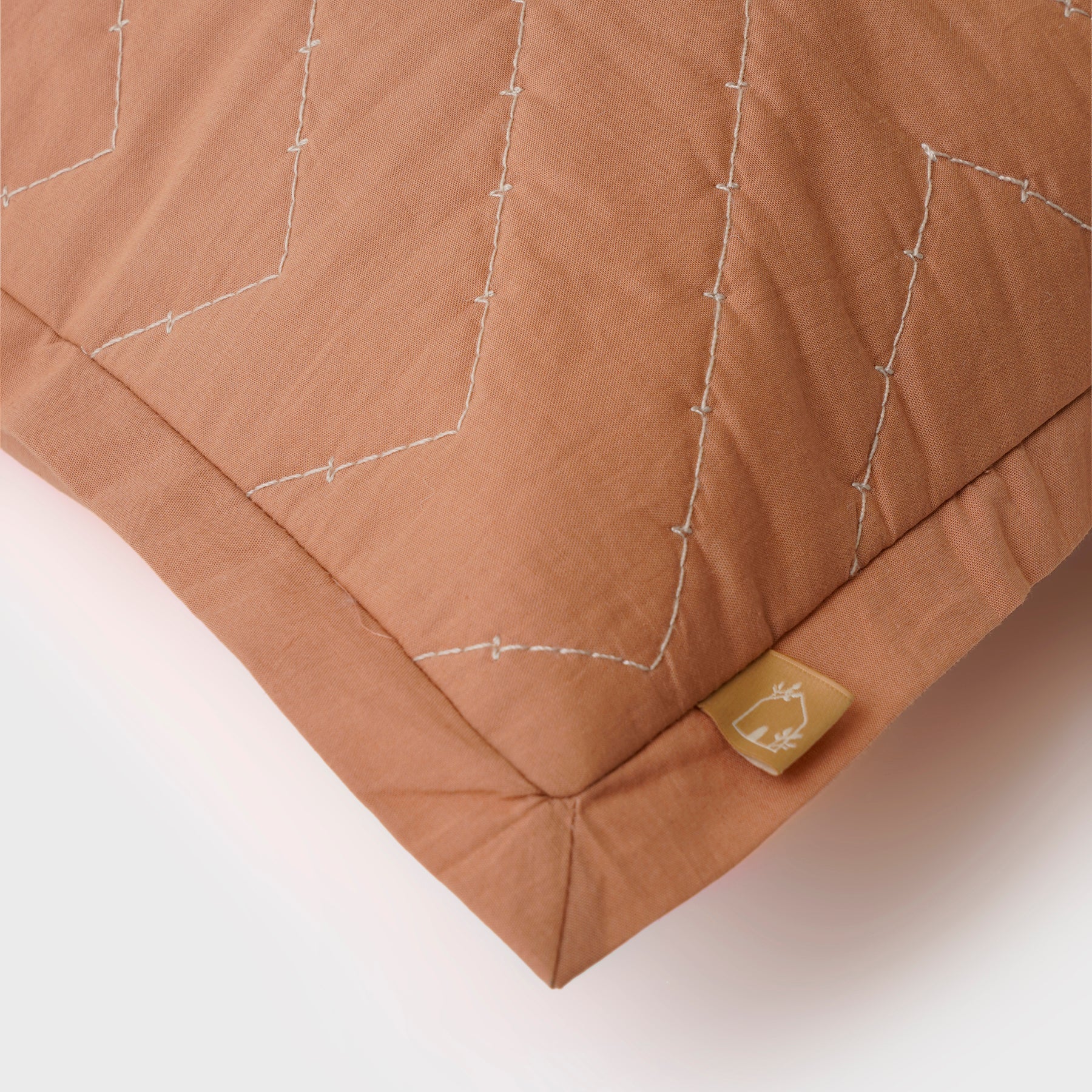 Chevron Blush Quilted Bedding Set