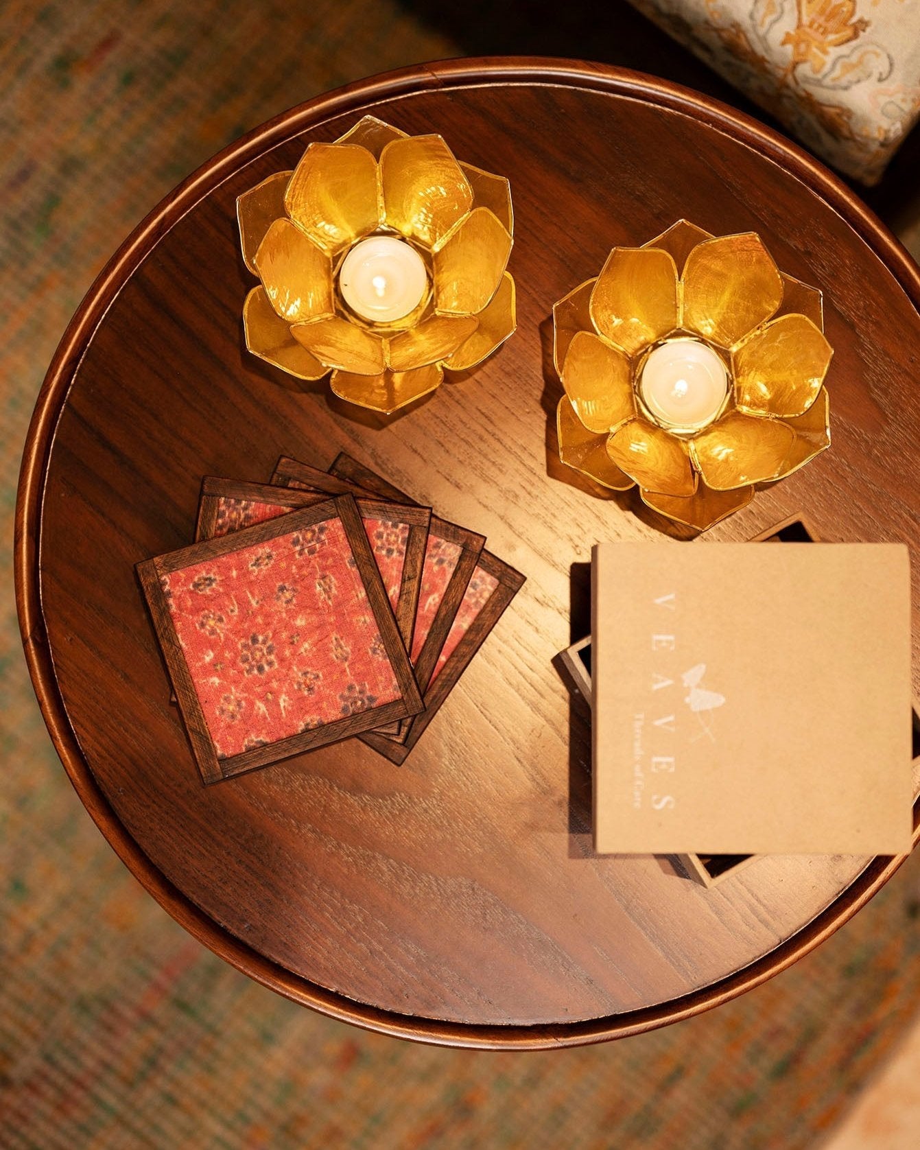 Gauhar Handmade Coasters Christmas Gifts Online