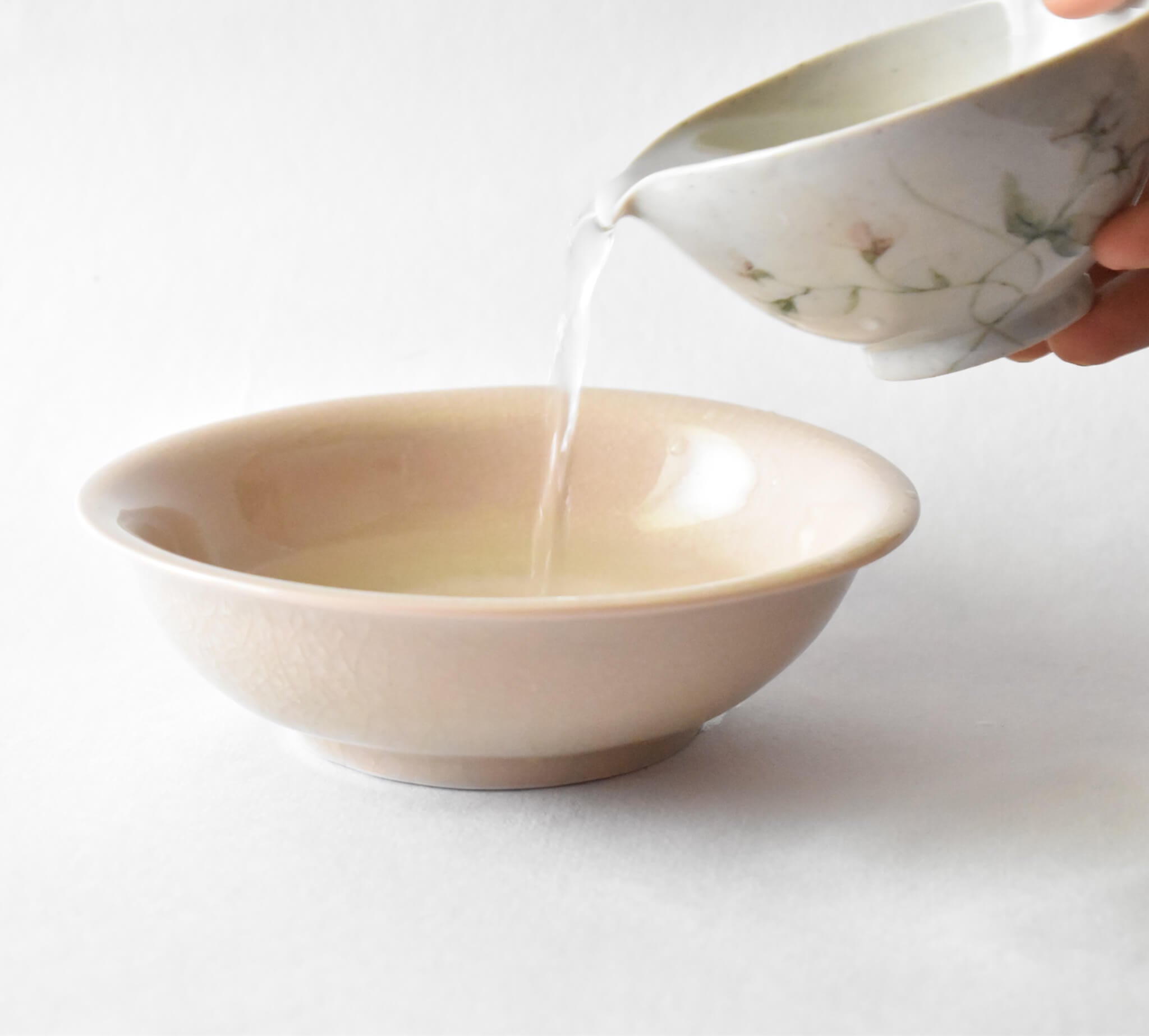 Pink Snow - Porcelain Bowl