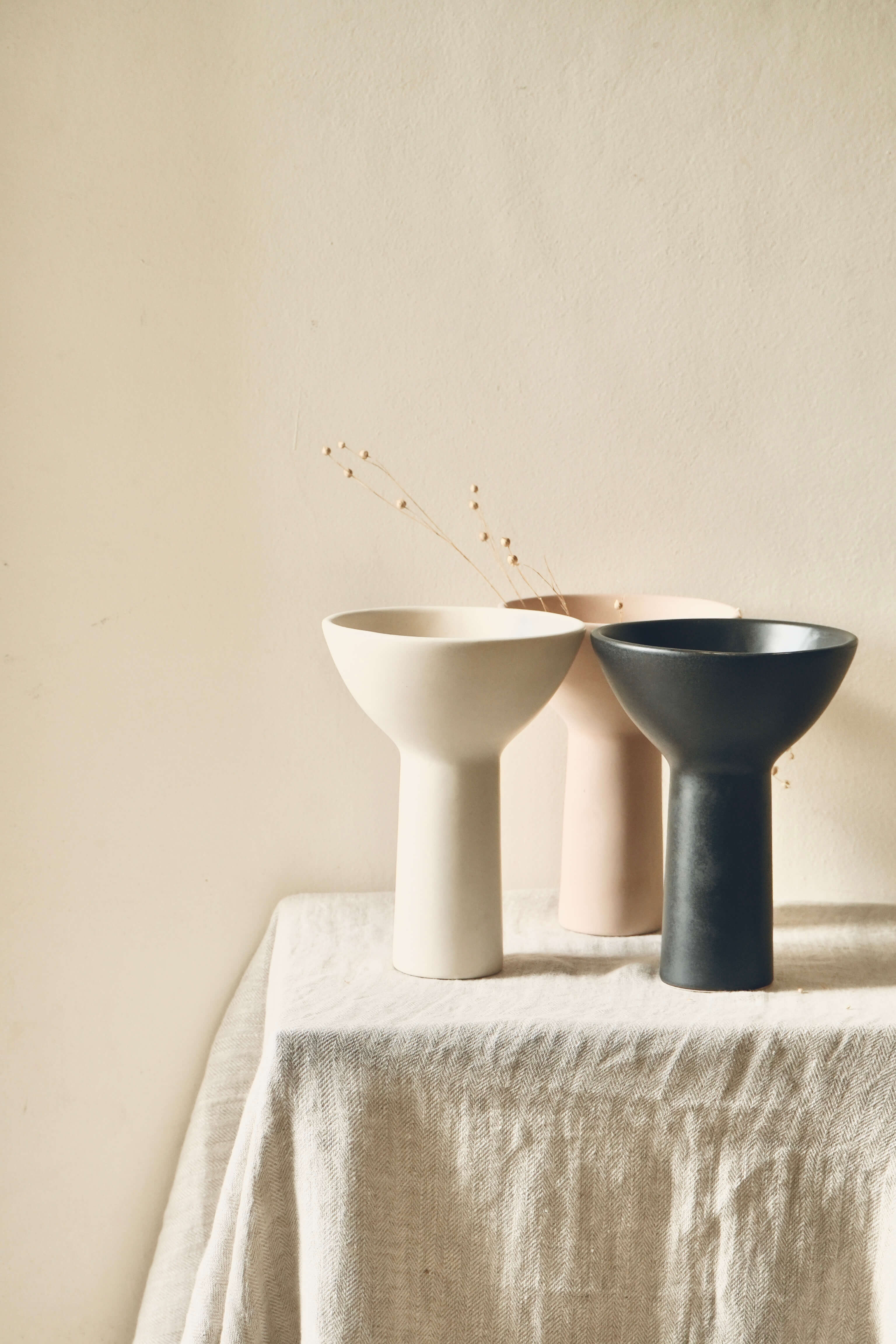 Iris Pedestal Vase