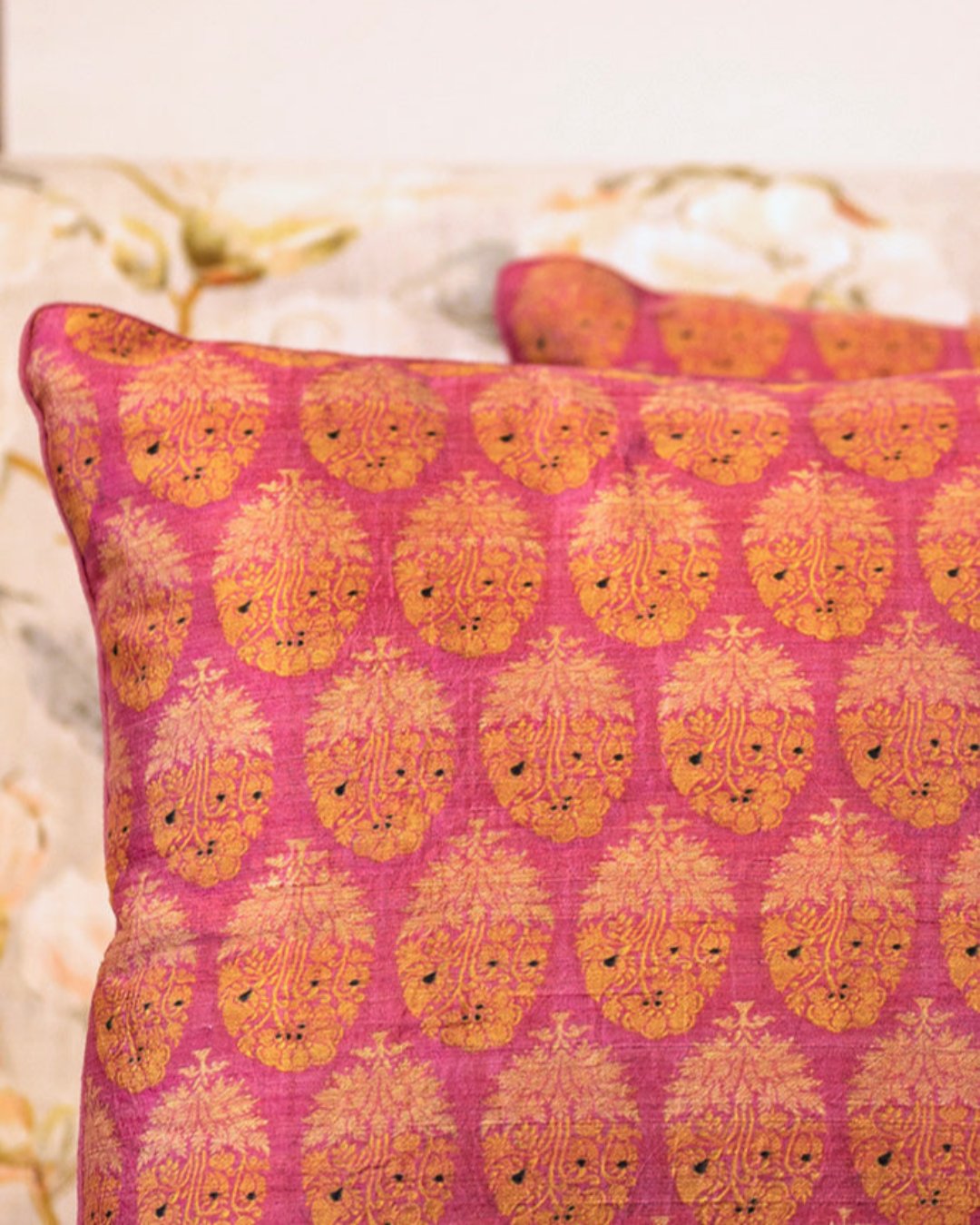 Kandahari Handwoven Cushion Cover 5
