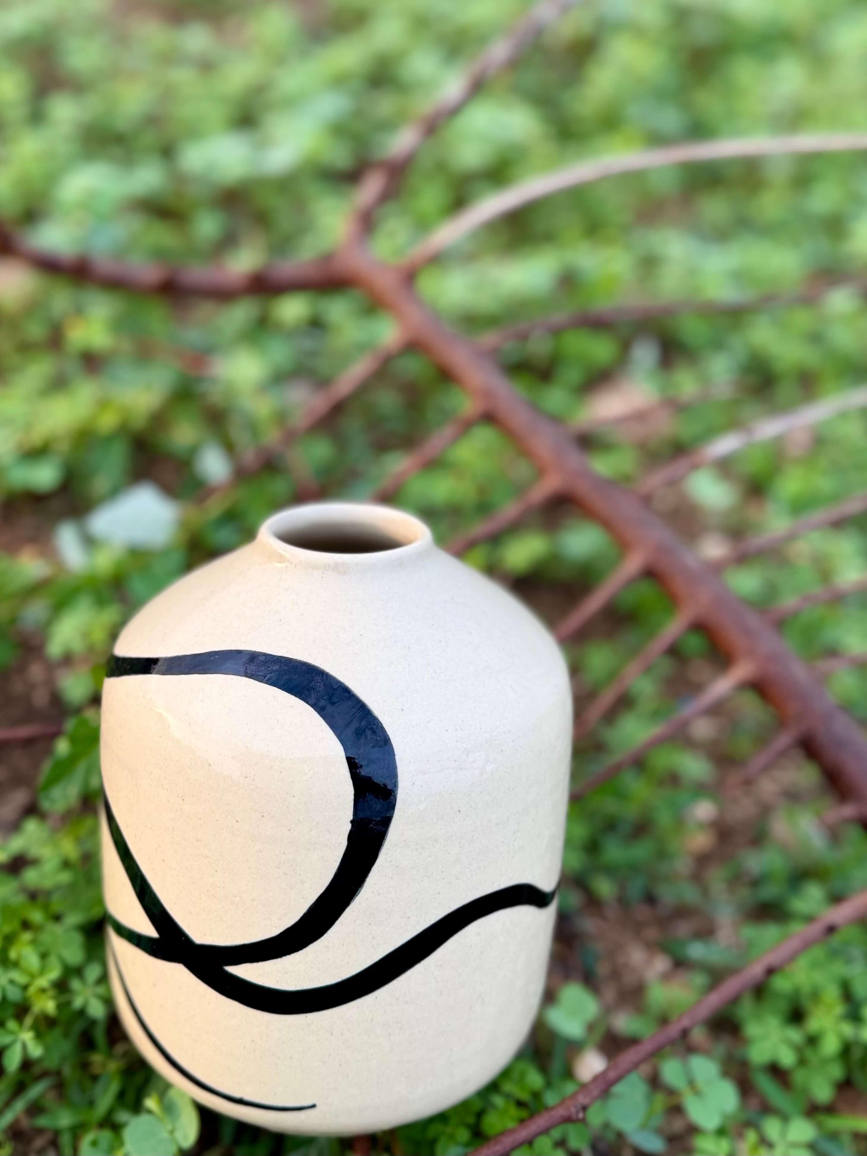 KuroKashi Ceramic Vases Set of 5