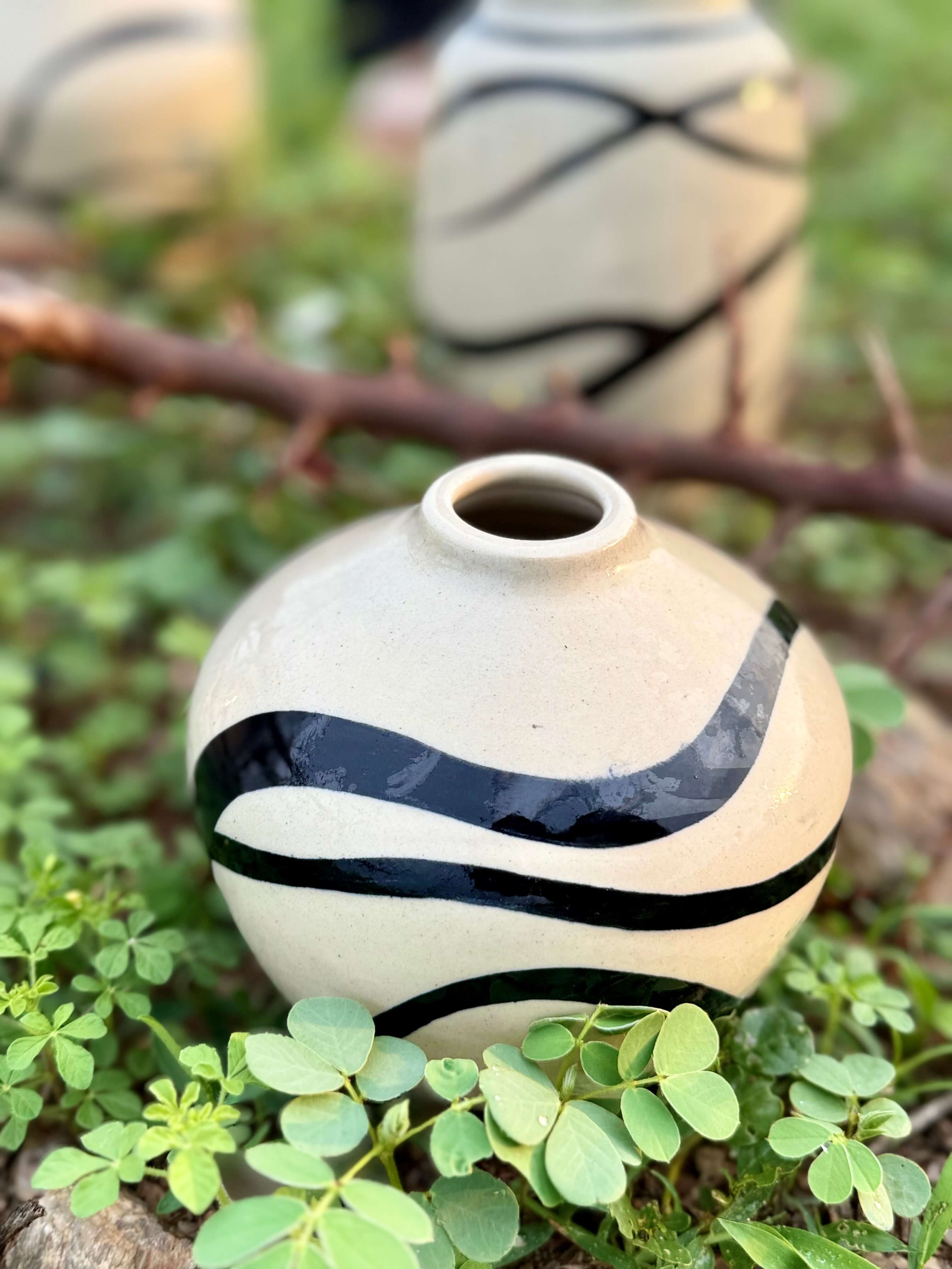 KuroKashi Ceramic Vases Set of 5