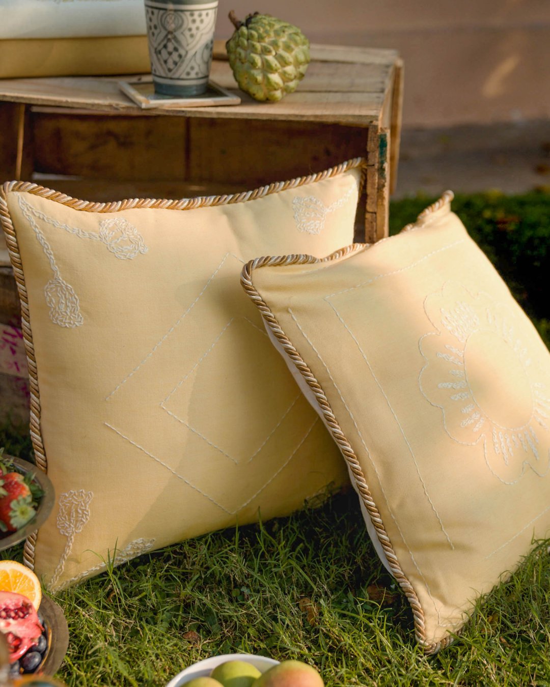 Constance Handmade Cushion Set of 3 - 6