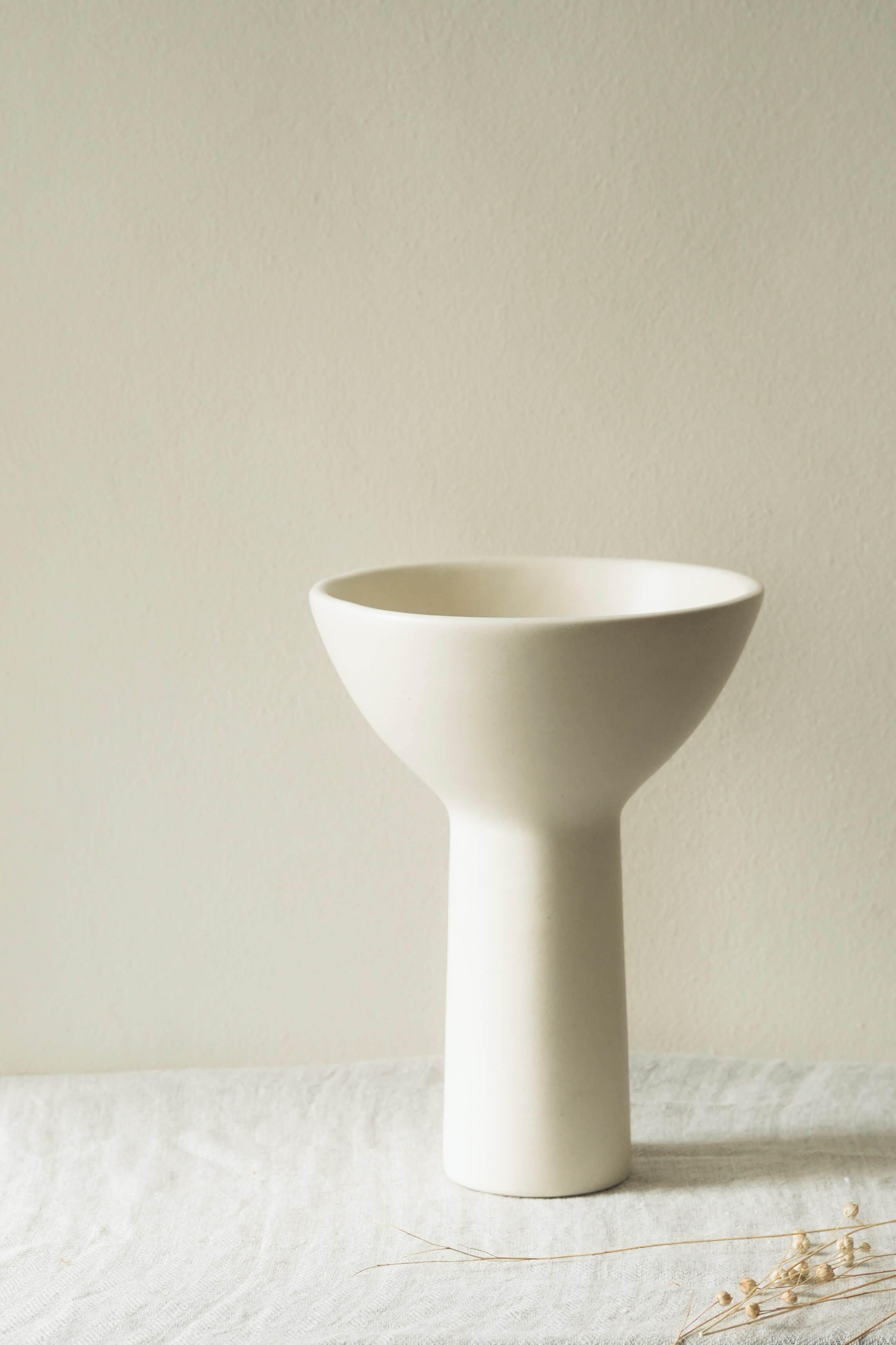 Iris Pedestal Vase