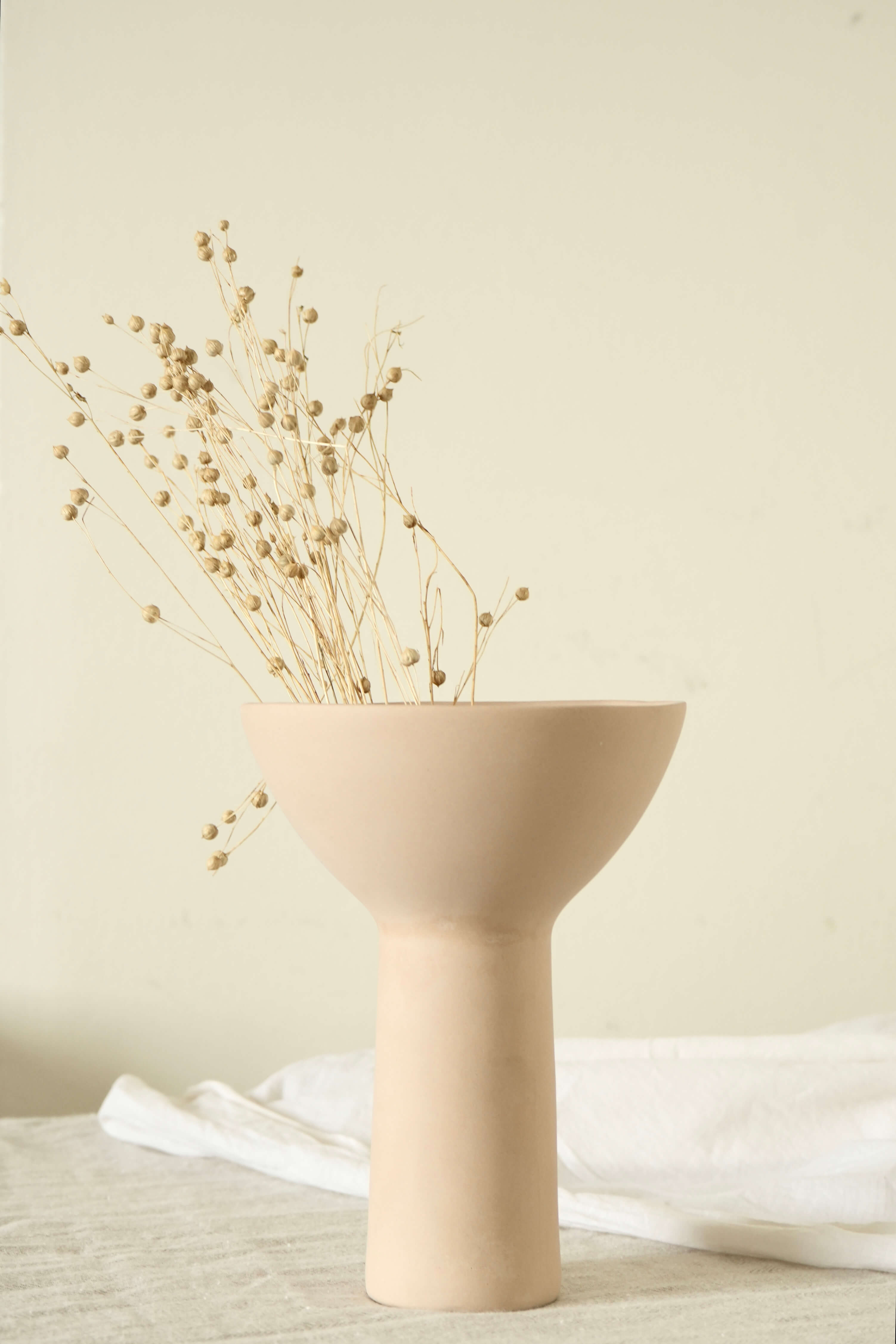Iris Pedestal Vase