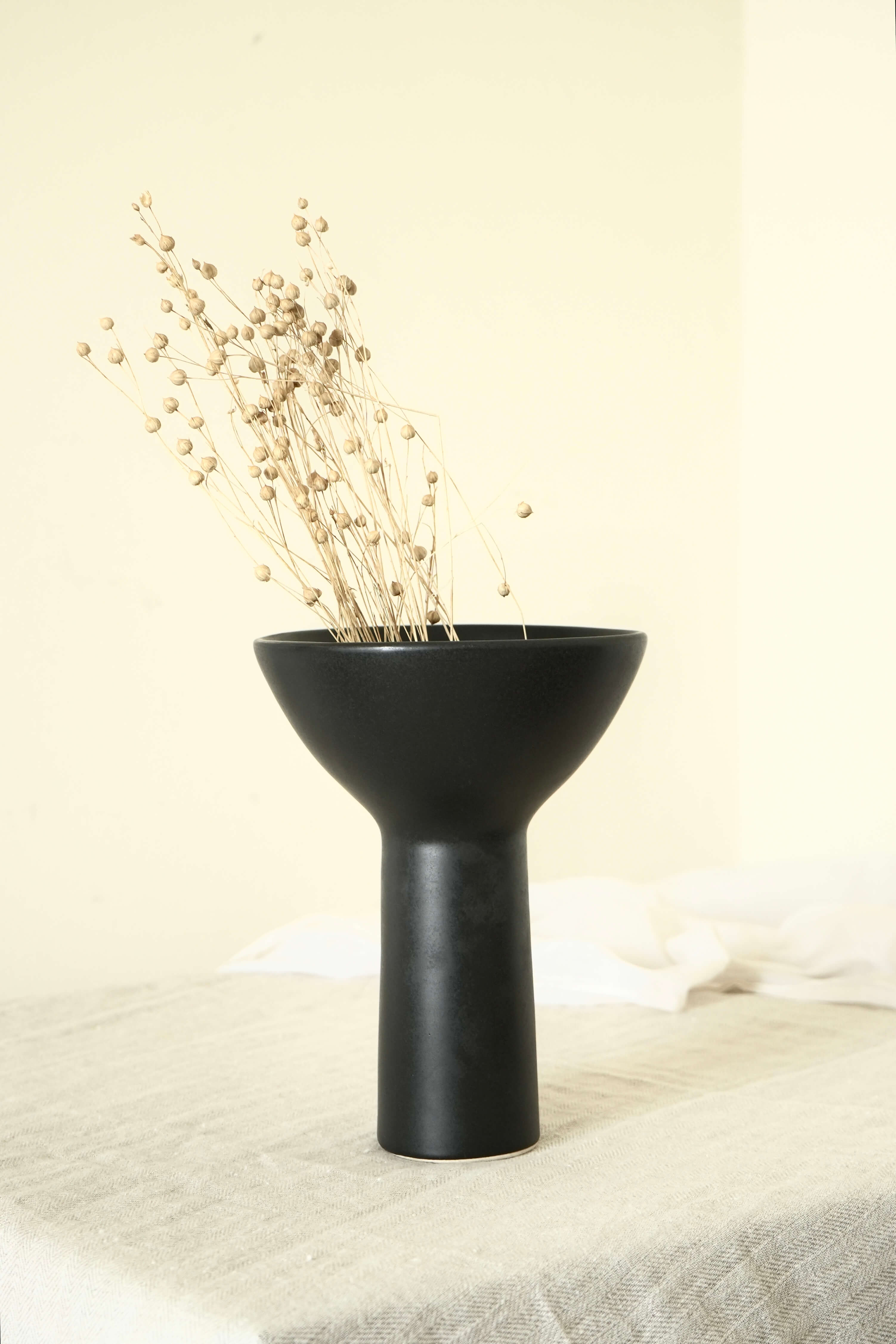 Iris Pedestal Vase