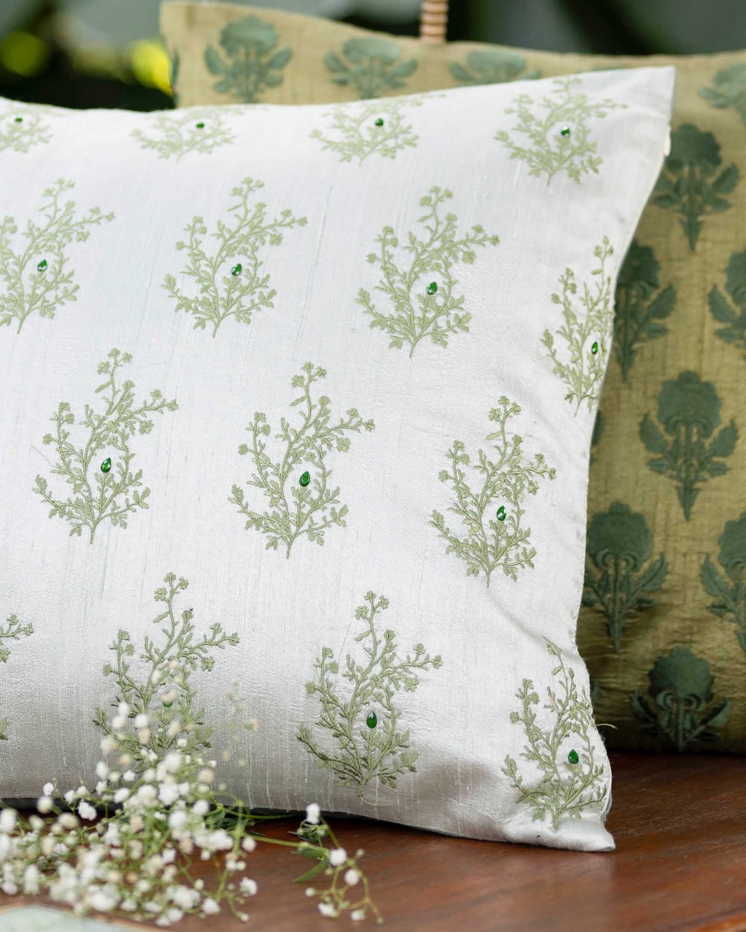 Romilly Handwoven Cushion Cover 4
