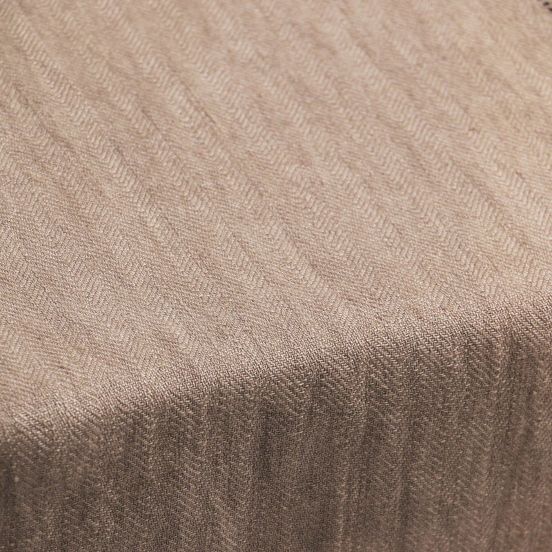 Herringbone Blush Linen Table Cover