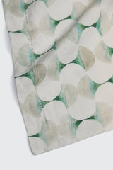 Cove Teal Linen Table Cover