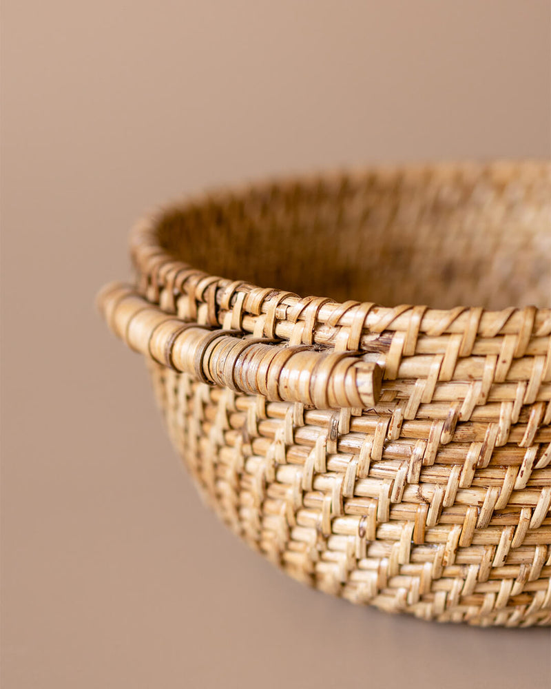 wicker organizer