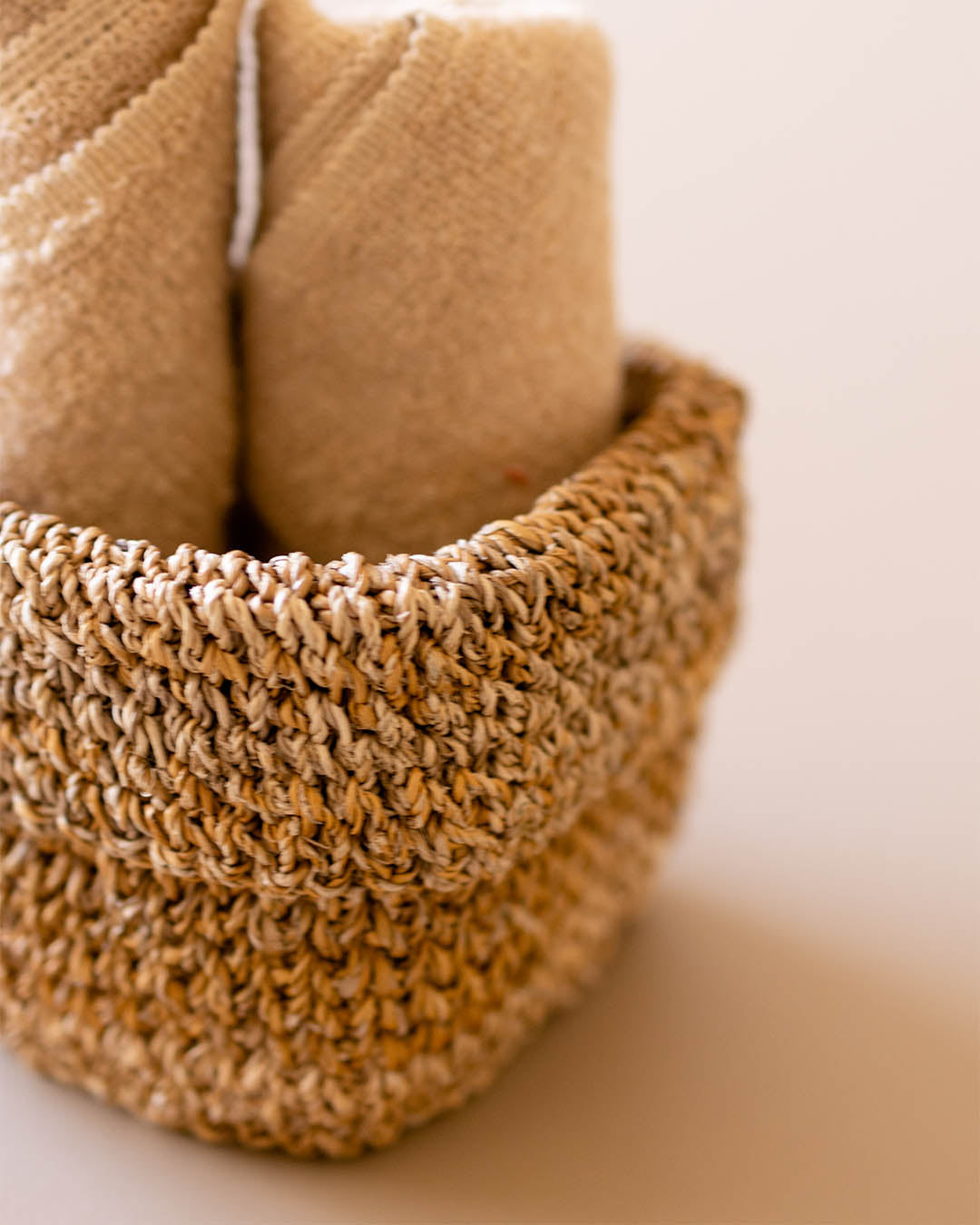 Kolus small wicker  storage baskets