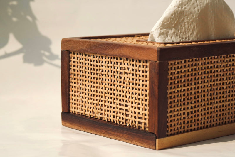 Cane Tissue Box