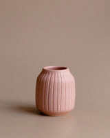 Lilac ceramic flower vase by Kolus