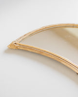 Rattan mirror