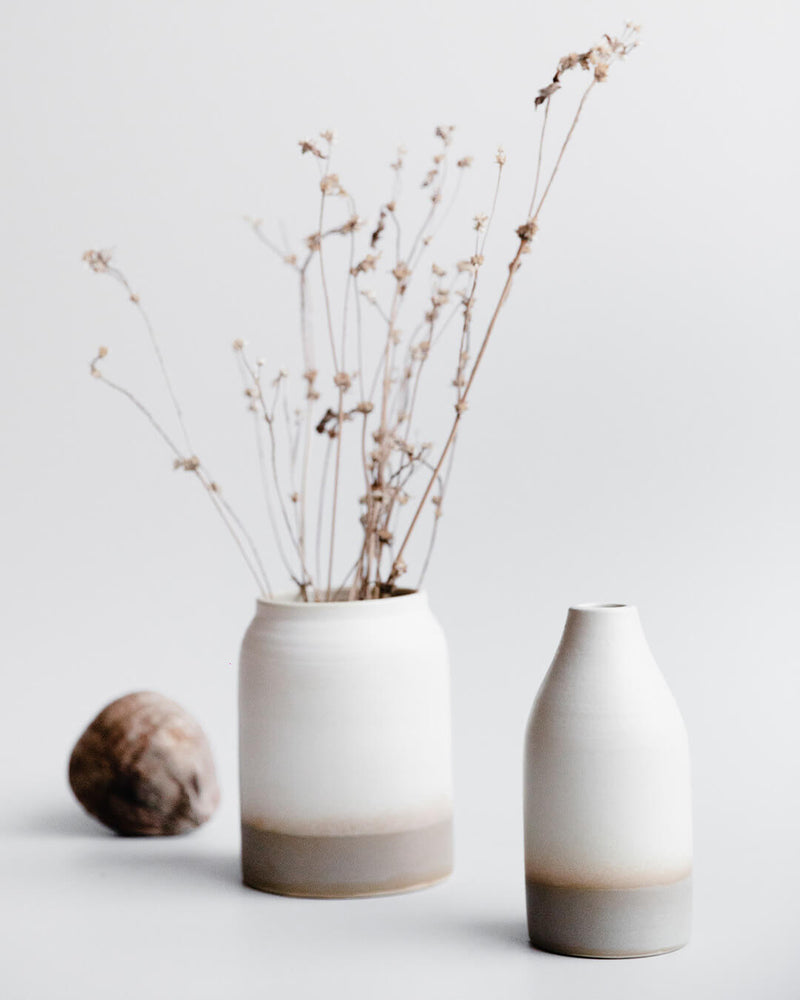 White vase 