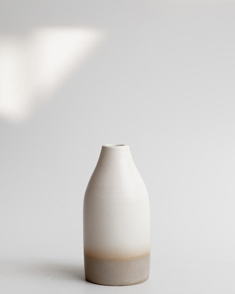 clouded ceramic vase by Kolus Home